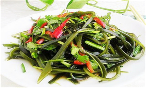 夏季营养爽口开胃下饭菜凉拌海带丝 - 福建省烹饪职业培训学校