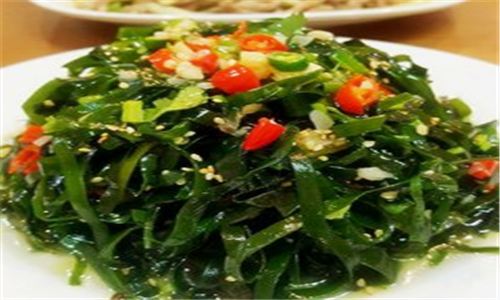 夏季营养爽口开胃下饭菜凉拌海带丝 - 福建省烹