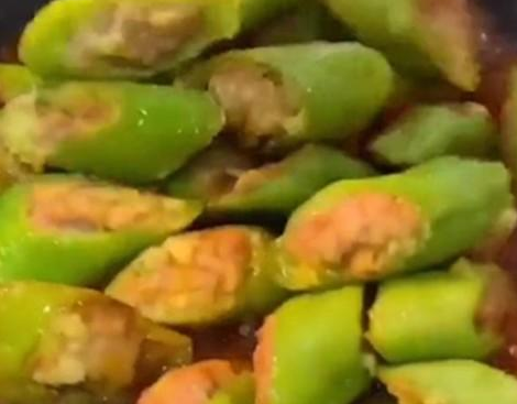 青椒塞肉9