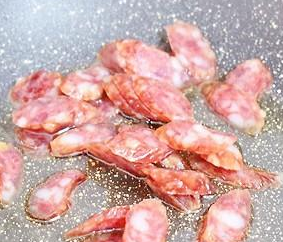 菜花炒腊肠6