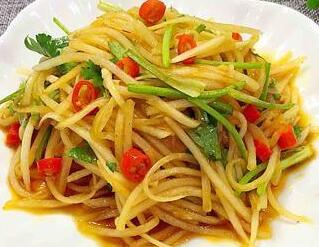 香菜拌萝卜丝1