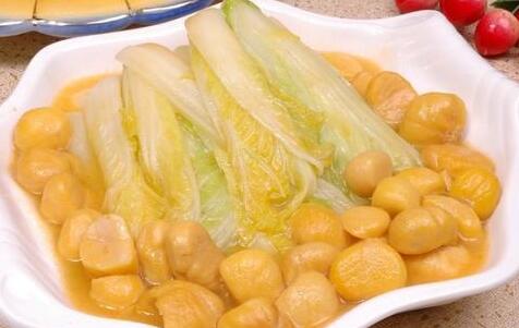 栗子扒白菜1