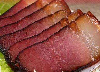 蒜苗炒腊肉1