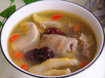 榴莲壳煲鸡汤1